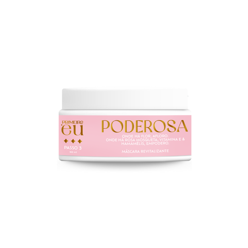 Primeiro Eu Poderosa – Máscara Revitalizante 100ml