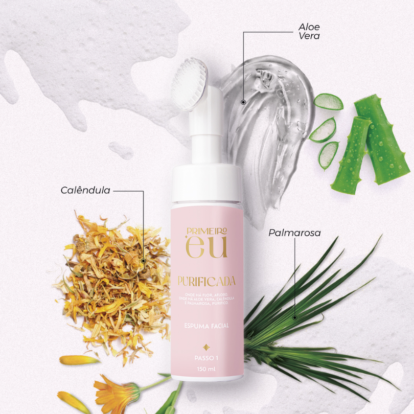 Primeiro Eu Purificada – Espuma Facial 150ml